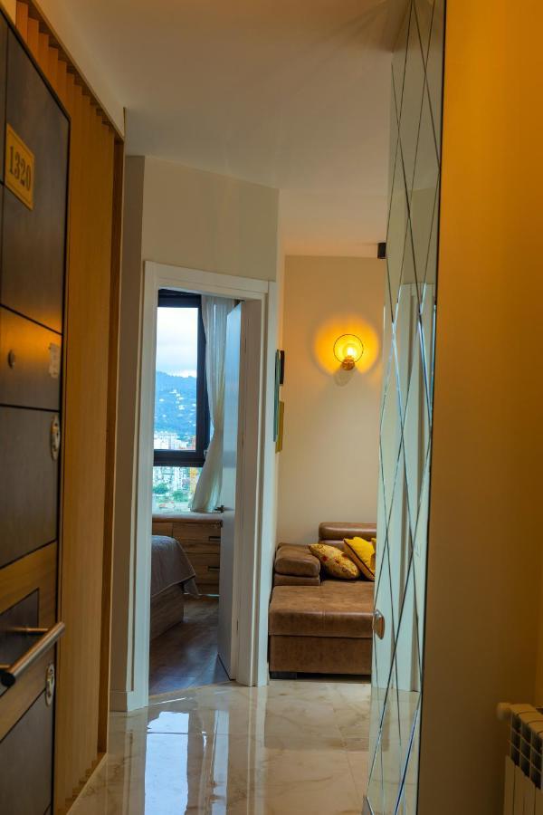 Entire Flat With City Skyline View - Two Bedrooms Batumi Exteriör bild